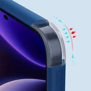 Pancerne etui Xiaomi Redmi Note 12 Turbo / Xiaomi Poco F5 pancerny pokrowiec Nillkin Super Frosted Shield Pro - czarne - Etui i futerały do telefonów - miniaturka - grafika 9