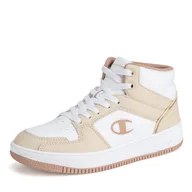 Sneakersy damskie - Sneakersy Champion RD18 2.0 MID S11471-YS085 Beżowy - miniaturka - grafika 1