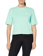 Koszulki i topy damskie - PUMA Damska koszulka z grafiką Tfs Regular Tee Aruba Blue M - miniaturka - grafika 1