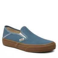 Trampki damskie - Tenisówki Vans - Slip-On Vr3 Sf VN0A4BX8ZR81 Salt Wash Captains Blue - miniaturka - grafika 1