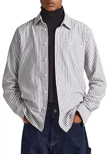 Pepe Jeans Męska koszula Cabo, Wielobarwny (Multi), L - Koszule męskie - miniaturka - grafika 1