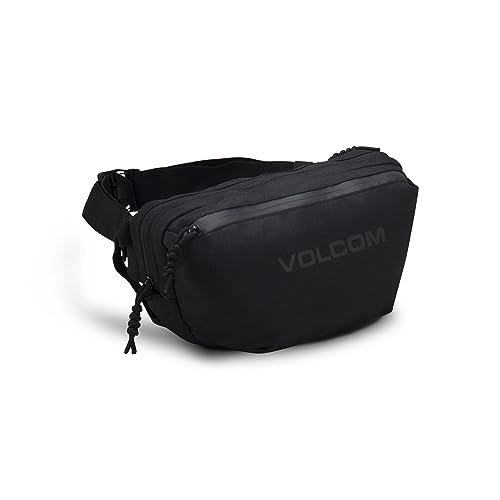 Volcom Mini saszetka ściągana, czarna, jeden rozmiar, Czarny, One Size, Mini saszetka w talii