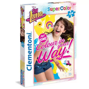 Puzzle 104 el. Soy Luna Clementoni - Puzzle - miniaturka - grafika 1