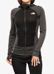 Bluza wspinaczkowa damska The North Face Bolt Polartec Hoodie - asphalt grey - Bluzy sportowe damskie - miniaturka - grafika 1