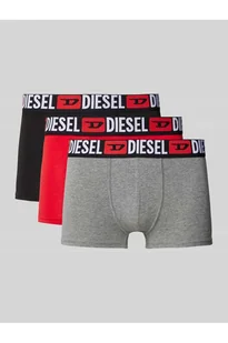 Obcisłe bokserki z elastycznym paskiem z logo w zestawie 3 szt. - Diesel - Majtki damskie - miniaturka - grafika 1