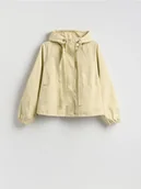 Marynarki i żakiety damskie - Reserved - Kurtka z kapturem - jasnożółty - miniaturka - grafika 1