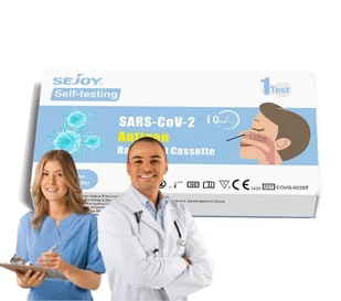 Test antygenowy do samokontroli SARS-CoV-2 1 sztuka |  od 229zł! - Testy ciążowe i diagnostyczne - miniaturka - grafika 1
