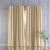 Firany - Firanka żakardowa panel MORGANA biały 70 cm - miniaturka - grafika 1