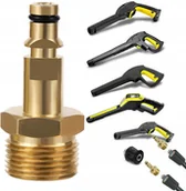Akcesoria do mycia samochodu - Adapter M22 / Szybkozłączka węża Krcher Quick-Connect - miniaturka - grafika 1