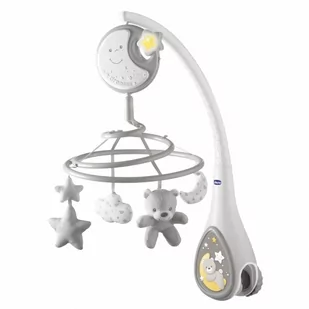 Chicco First Dreams Karuzela na łóżeczko Next2Dreams szara 76270 76270 - Karuzele dla niemowląt - miniaturka - grafika 4