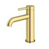 Baterie umywalkowe - KOHLMAN bateria umywalkowa AXEL QB105AGD złoto QB105AGD - miniaturka - grafika 1