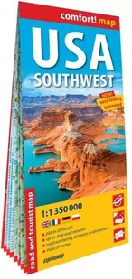 comfort!map USA południowo-zachodnie 1:1 350 000 - Atlasy i mapy - miniaturka - grafika 1