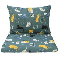 Pościel dla dzieci - POŚCIEL 120x180 DZIECIĘCA 2EL + POSZEWKA 70X80 DO ŁÓŻKA MŁODZIEŻOWA Kerstin - miniaturka - grafika 1