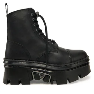 Glany NEW ROCK M-WALL083CCT-S11 Czarny - Glany damskie - miniaturka - grafika 1
