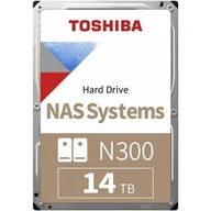 Dyski serwerowe - Toshiba Dysk twardy N300 3.5 14TB SATA/600 7200RPM 256MB cache BOX - miniaturka - grafika 1