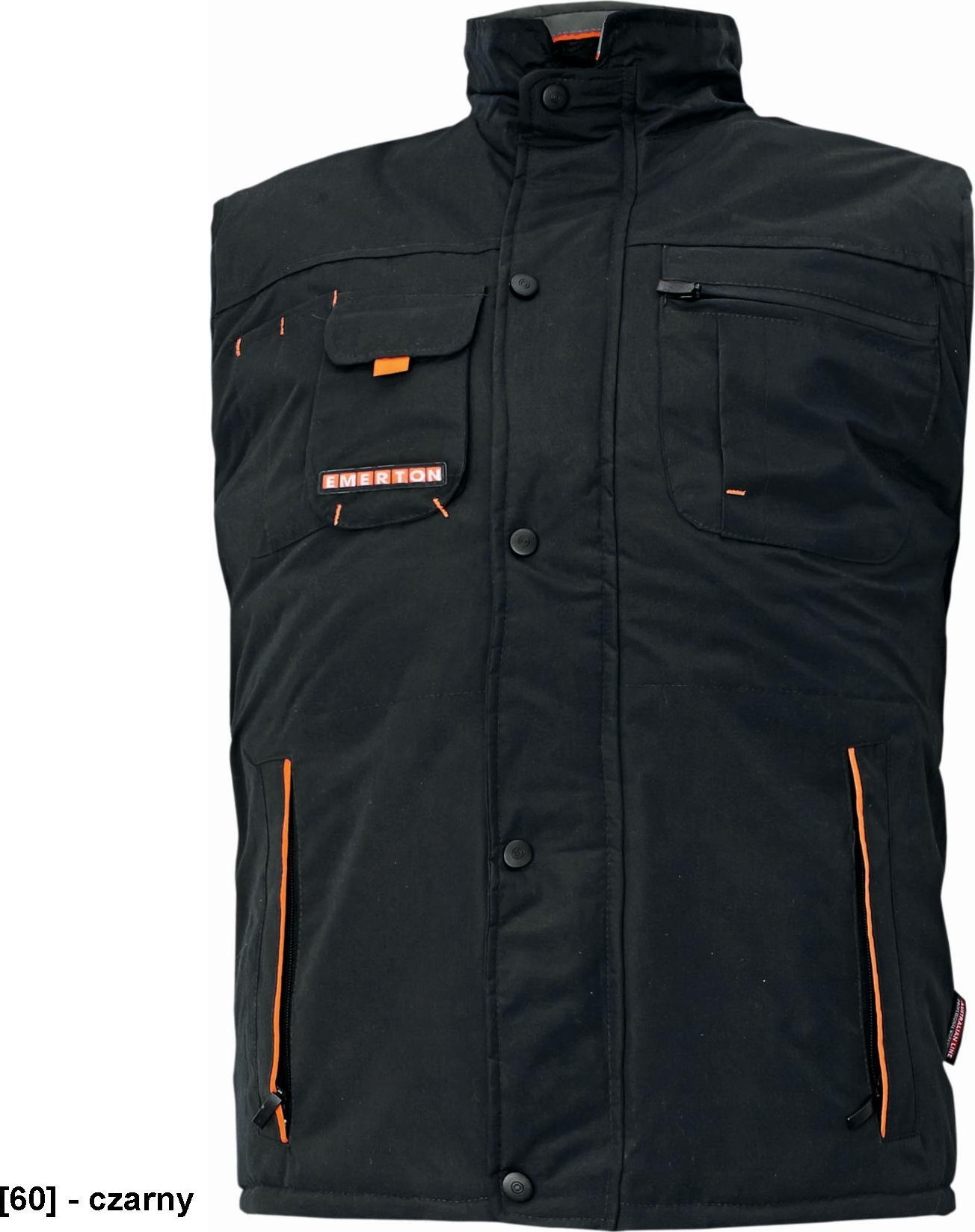 CERVA EMERTON - kamizelka zimowa - czarny S