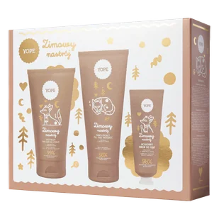 Yope Zestaw Zimowy Nastrój (balsam do ciała + żel pod prysznic + krem do rąk) - Zestawy kosmetyków damskich - miniaturka - grafika 1