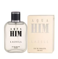 Wody i perfumy męskie - LAZELL AQUA HIM FOR MEN Woda toaletowa 100ml - miniaturka - grafika 1