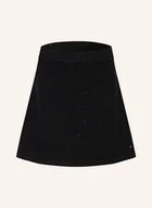 Sukienki i spódniczki dla dziewczynek - Tommy Hilfiger Spódnica Z Dzianiny Z Cekinami schwarz - TOMMY HILFIGER - miniaturka - grafika 1