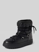 Botki damskie - Kozaki sznurowane z detalem z logo - miniaturka - grafika 1