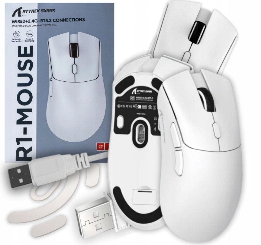 Attack Shark 17/87B R1GAMINGOWA 2.4Ghz Wireless