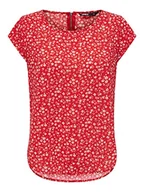 Koszulki i topy damskie - Bestseller A/S Damski ONLVIC S/S AOP NOOS PTM Top, Poppy Red/AOP:LINE Ditsy, 42, Poppy Red/Aop:line Ditsy, 42 - miniaturka - grafika 1