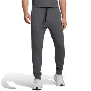 Spodnie męskie adidas Essentials Fleece Regular Tapered - Spodnie sportowe męskie - miniaturka - grafika 1