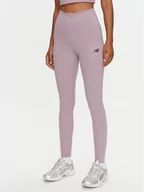Legginsy - New Balance Legginsy NB Harmony WP41127 Fioletowy Slim Fit - miniaturka - grafika 1
