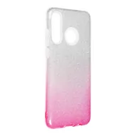 Etui i futerały do telefonów - OEM Futerał Shining Do Huawei P30 Lite Transparent/Róż - miniaturka - grafika 1