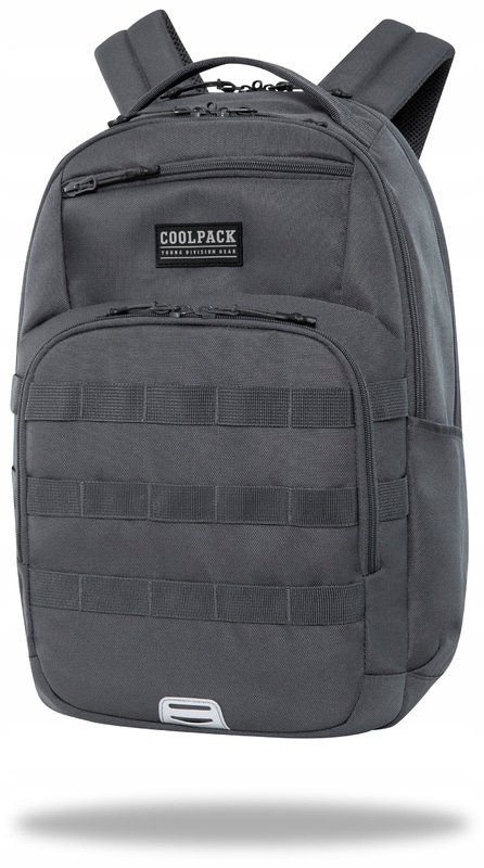 Pojemny Plecak Szkolny młodzieżowy Szary CoolPack Patio Tornister duży 27 L