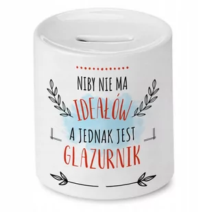 Skarbonka Dla Glazurnika na Urodziny na Prezent z Nadrukiem ze Zdjęciem - Skarbonki - miniaturka - grafika 1