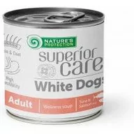 Mokra karma dla psów - NATURES PROTECTION Superior Care White Dogs Adult Salmon 140ml - miniaturka - grafika 1