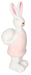 Zając Zajączek Ceramiczny Wielkanocny Figurka - Wielkanoc - miniaturka - grafika 1