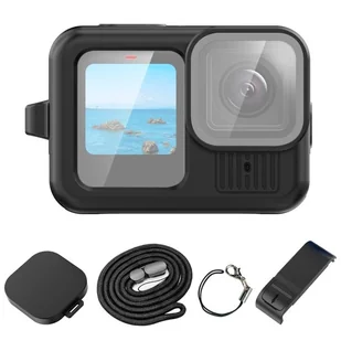 Zestaw Futerał Etui Obudowa Osłona Dekielek Klapka Pas Gopro Hero 13 Black / Pu949b - Akcesoria do kamer sportowych Zestaw Futerał Etui Obudowa Osłona Dekielek Klapka Pas Gopro Hero 13 Black / Pu949b - Akcesoria do kamer sportowych - miniaturka - grafika 1