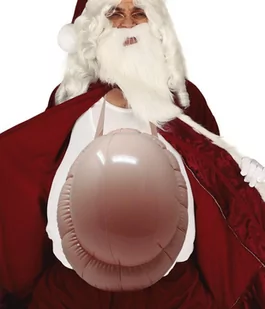 Dmuchany Sztuczny Brzuch Świętego Mikołaja Ozdoba - Ozdoby bożonarodzeniowe - miniaturka - grafika 1