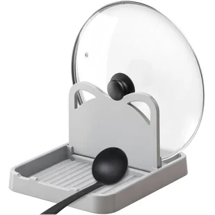 PODSTAWKA PODKŁADKA POD CHOCHLĘ POKRYWKĘ ŁYŻKĘ SZARA OCIEKACZ - Akcesoria i części AGD PODSTAWKA PODKŁADKA POD CHOCHLĘ POKRYWKĘ ŁYŻKĘ SZARA OCIEKACZ - Akcesoria i części AGD - miniaturka - grafika 1