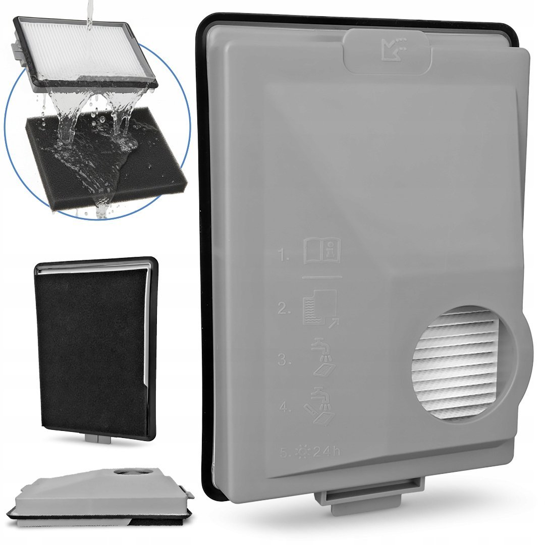 Zmywalny filtr odkurzacza MIELE BOOST CX1 zam.11639250 CX-FSF 125 Edition