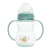 Butelki dla niemowląt - BUTELKA BIDON Z UCHWYTAMI I SMOCZKIEM 250ML LORELLI - miniaturka - grafika 1