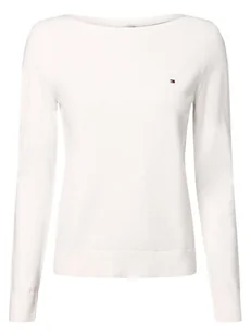 Tommy Hilfiger Sweter damski Kobiety biały jednolity, S - Swetry damskie - miniaturka - grafika 1