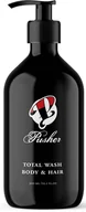Żele pod prysznic dla mężczyzn - Pusher Total Wash 300 ml - miniaturka - grafika 1