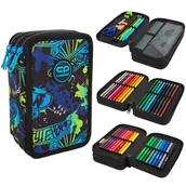 Piórniki - PIÓRNIK POTRÓJNY SKATE NIGHT JUMPER 3 COOLPACK - miniaturka - grafika 1