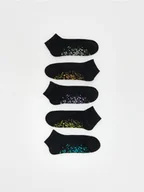 Skarpetki dla dzieci - Reserved - Skarpetki z bawełną 5 pack - czarny - miniaturka - grafika 1