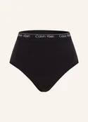 Spodenki damskie - Calvin Klein Szorty Modelujące Icon schwarz - miniaturka - grafika 1