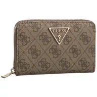 Portfele - Portfel Laurel Slg Medium Zip Around SWSG85 00140 Latte Logo (GU668-b) Guess - miniaturka - grafika 1