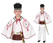 Stroje karnawałowe - ZESTAW GÓRAL ECRU 116-128 5el - miniaturka - grafika 1