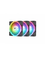 Chłodzenie procesora - Thermaltake SWAFAN EX12 ARGB Sync PC Cooling Fan TT Premium Edition, Case Fan (Kolor: CZARNY, Pack of 3) - miniaturka - grafika 1