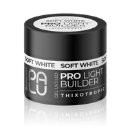 Żele do paznokci - Palu - Pro Light Builder Gel Soft White/12g - miniaturka - grafika 1