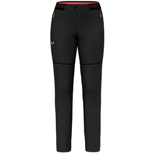 Salewa Spodnie damskie, czarny (Black Out), XL - Spodnie damskie - miniaturka - grafika 1