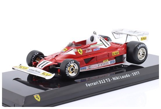 Atlas Ferrari 312 T2 Niki Lauda #11 F1 Worl 1:24 Col070
