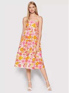 Sukienki - Glamorous Sukienka letnia GC0576 Kolorowy Regular Fit - grafika 1